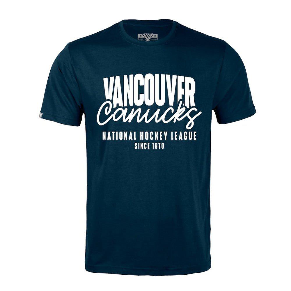 Vancouver Canucks Levelwear Richmond Response T-Shirt - Navy | US 203092033
