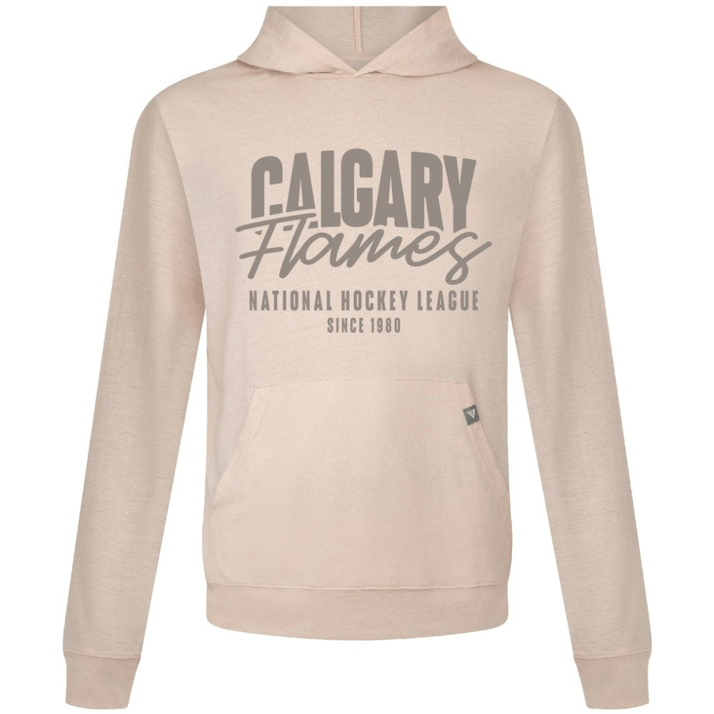 Calgary Flames Levelwear Relay Response Pullover Hoodie - Khaki | US 203092045