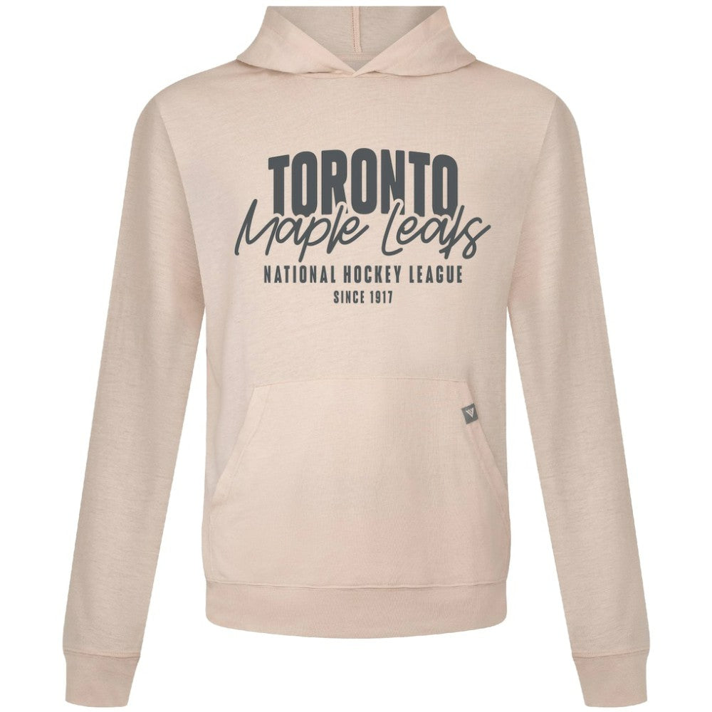Toronto Maple Leafs Levelwear Relay Response Pullover Hoodie - Khaki | US 203092048