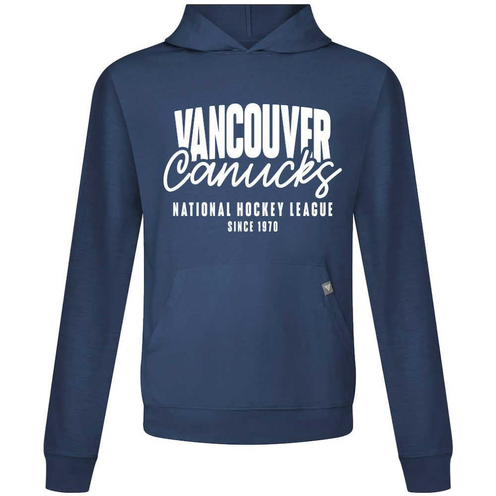 Vancouver Canucks Levelwear Relay Response Pullover Hoodie - Navy | US 203092049