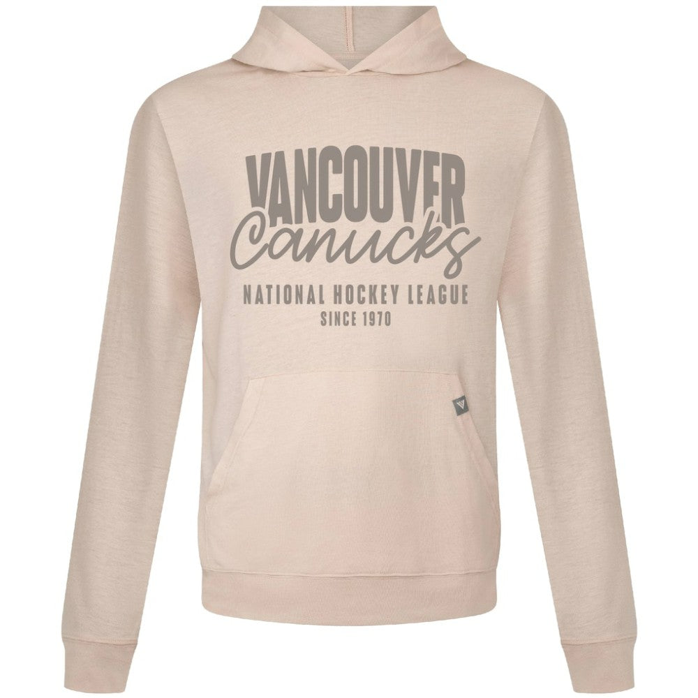 Vancouver Canucks Levelwear Relay Response Pullover Hoodie - Khaki | US 203092051