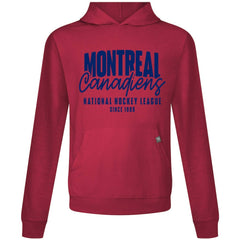 Montreal Canadiens Levelwear Relay Response Pullover Hoodie - Red | US 203092052