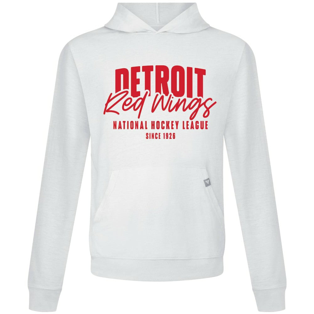 Detroit Red Wings Levelwear Relay Response Pullover Hoodie - White | US 203092058