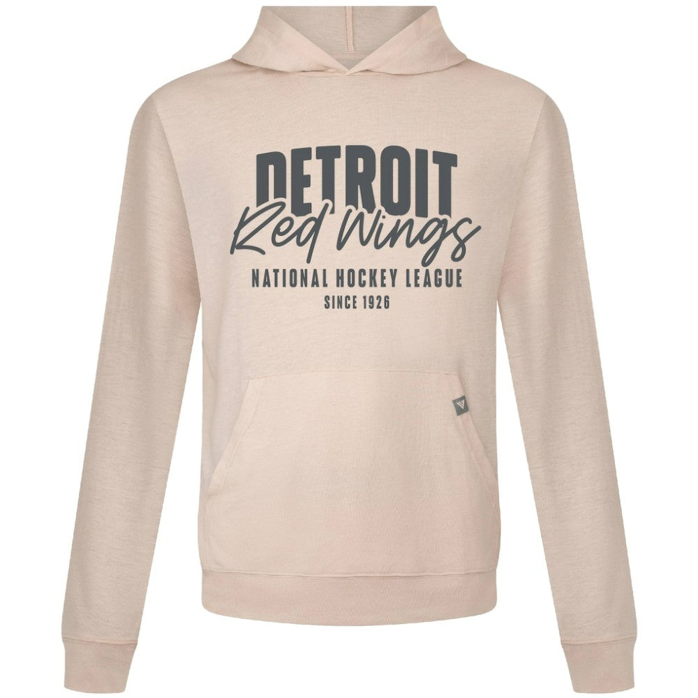Detroit Red Wings Levelwear Relay Response Pullover Hoodie - Khaki | US 203092059