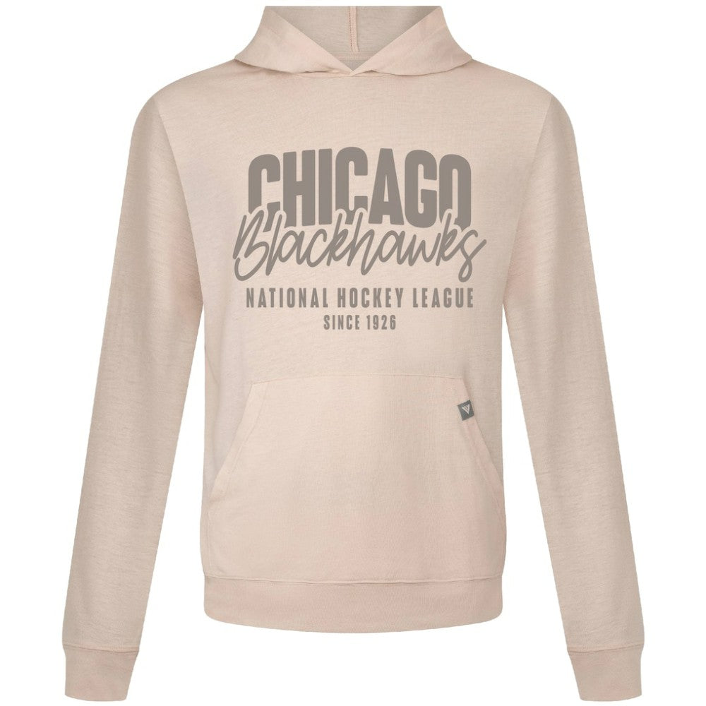 Chicago Blackhawks Levelwear Relay Response Pullover Hoodie - Khaki | US 203092087