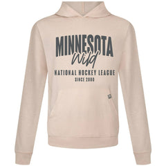 Minnesota Wild Levelwear Relay Response Pullover Hoodie - Khaki | US 203092101
