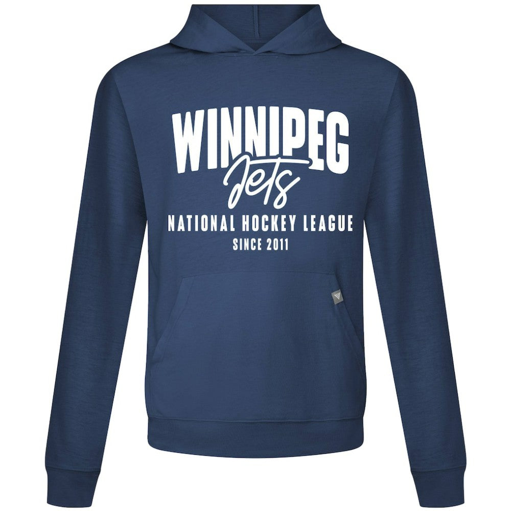 Winnipeg Jets Levelwear Relay Response Pullover Hoodie - Navy | US 203092123