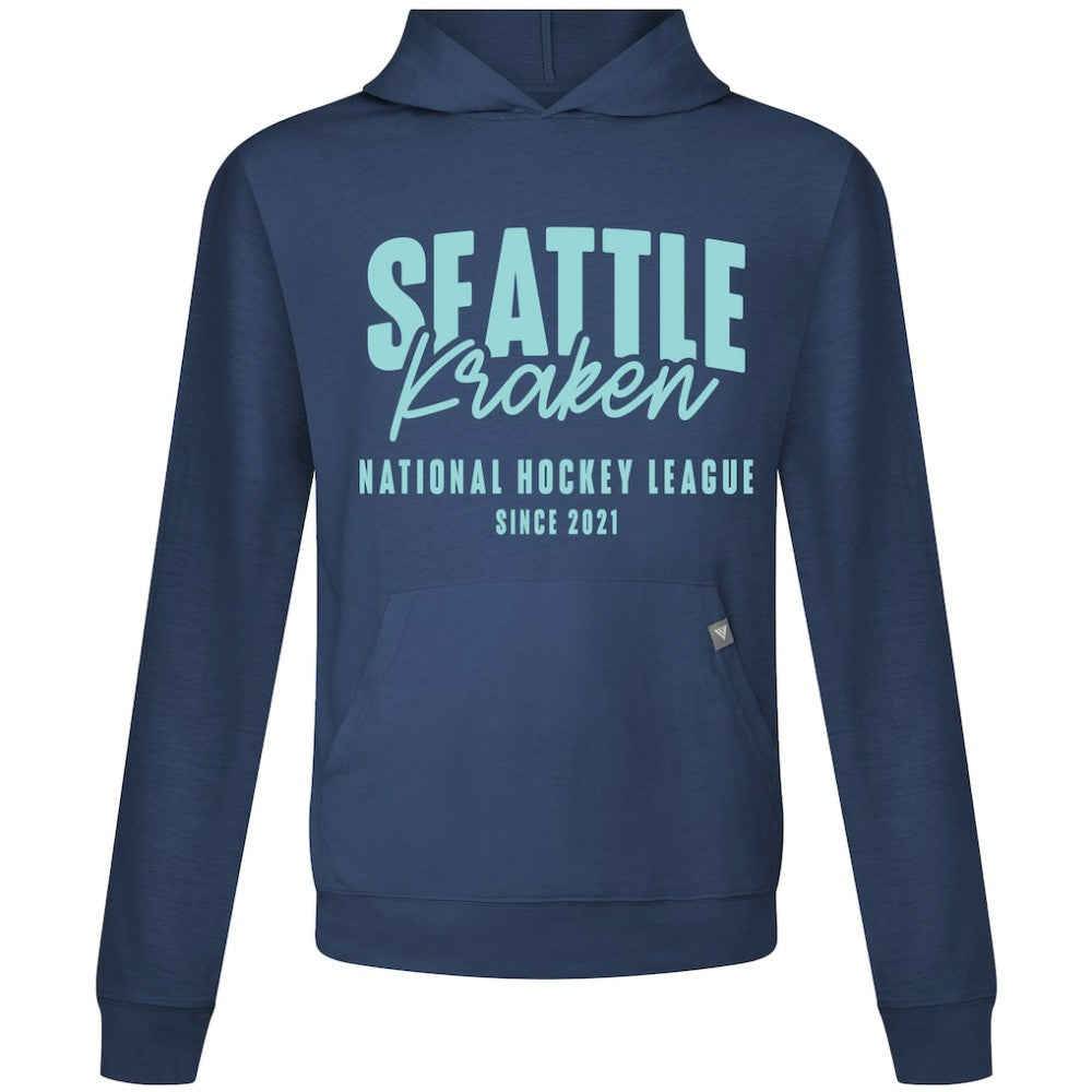 Seattle Kraken Levelwear Relay Response Pullover Hoodie - Deep Sea Blue | US 203092129