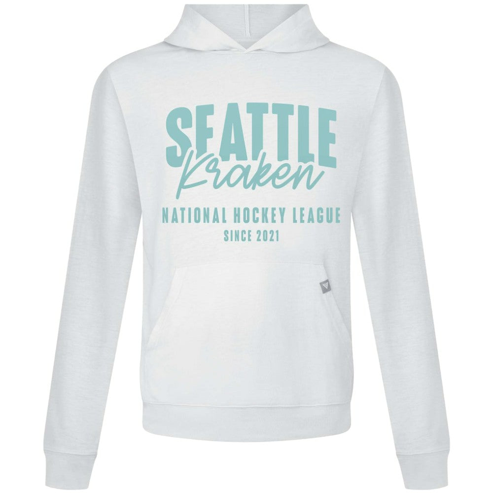 Seattle Kraken Levelwear Relay Response Pullover Hoodie - White | US 203092130