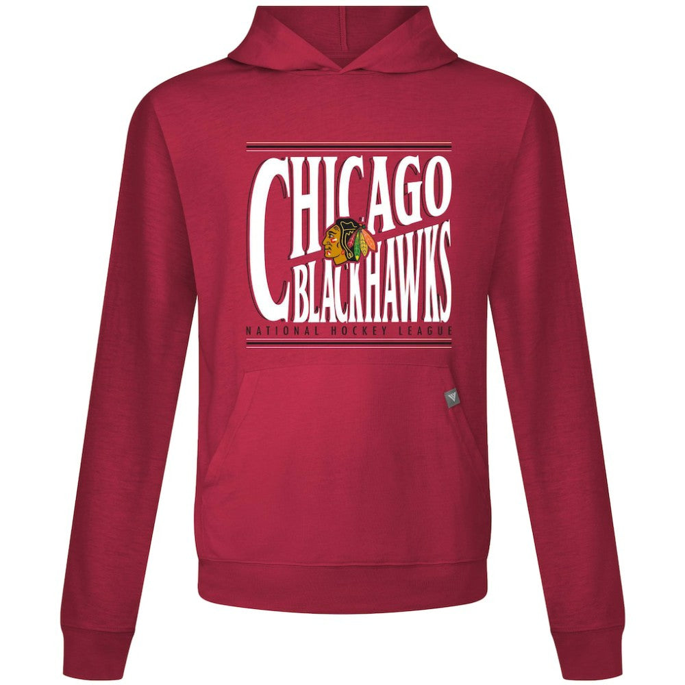 Chicago Blackhawks Levelwear Relay Powerhouse Pullover Hoodie - Red | US 203092135