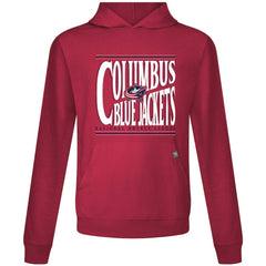 Columbus Blue Jackets Levelwear Relay Powerhouse Pullover Hoodie - Red | US 203092138