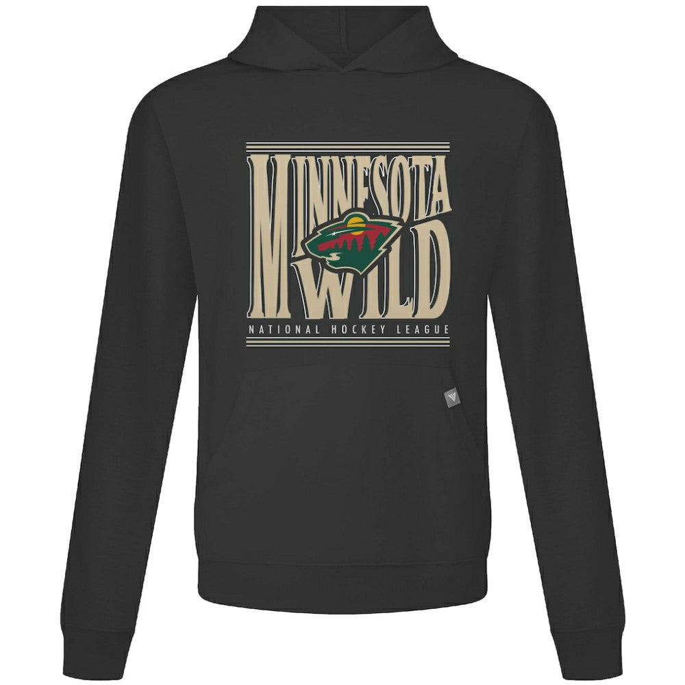 Minnesota Wild Levelwear Relay Powerhouse Pullover Hoodie - Black | US 203092146