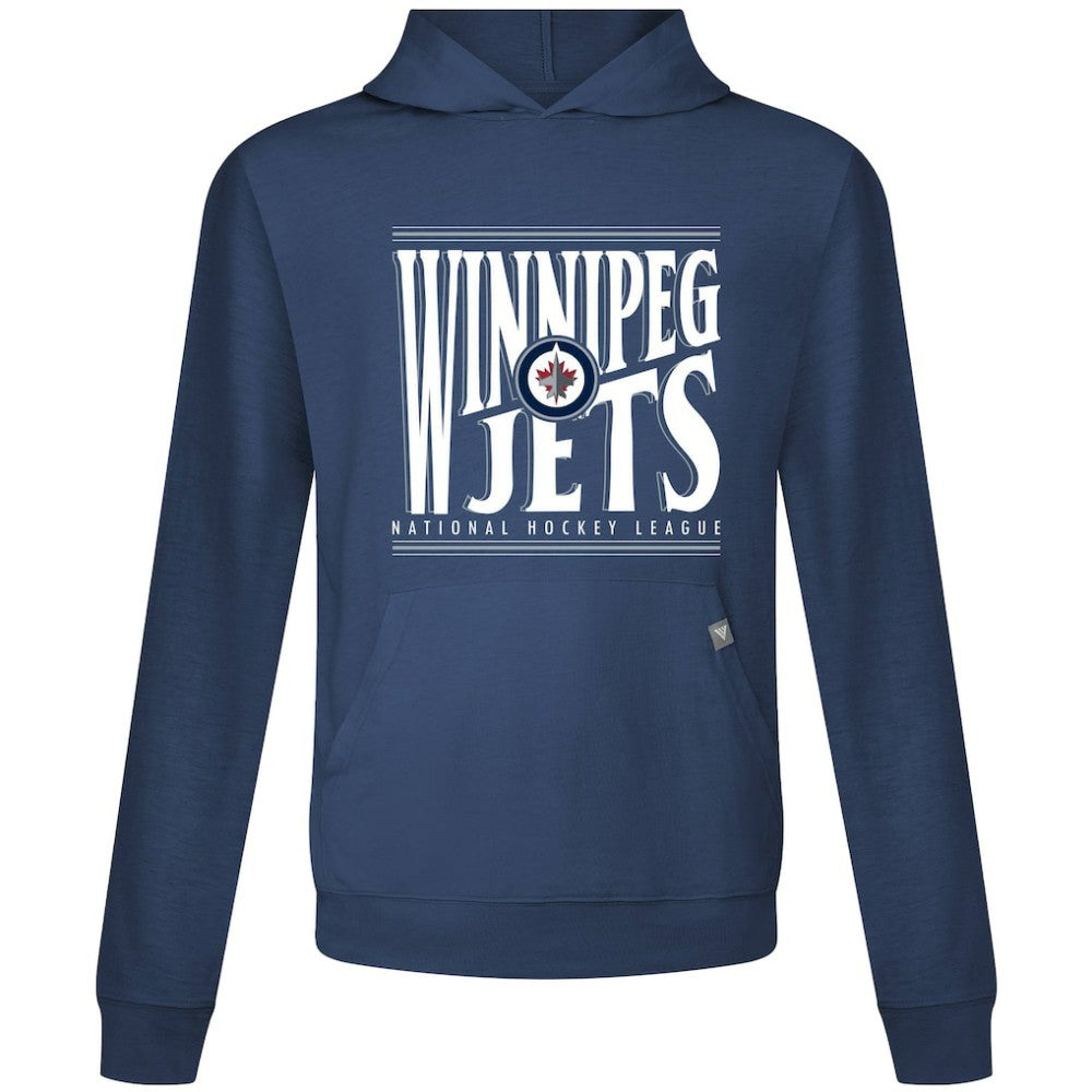 Winnipeg Jets Levelwear Relay Powerhouse Pullover Hoodie - Navy | US 203092151