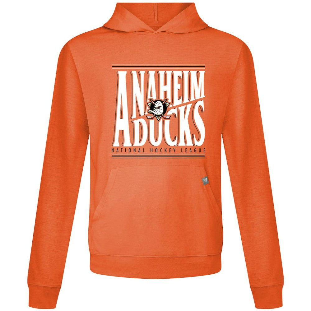 Anaheim Ducks Levelwear Relay Powerhouse Pullover Hoodie - Orange | US 203092174