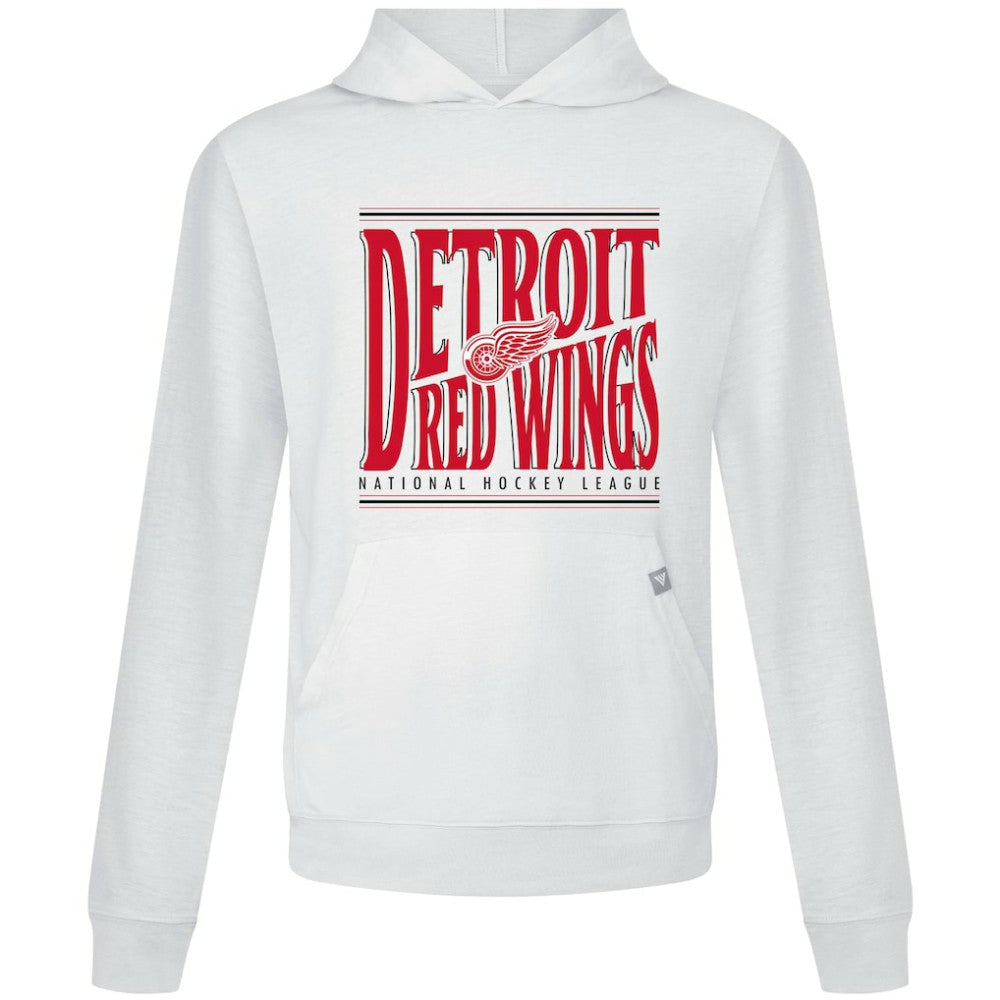 Detroit Red Wings Levelwear Relay Powerhouse Pullover Hoodie - White | US 203092176