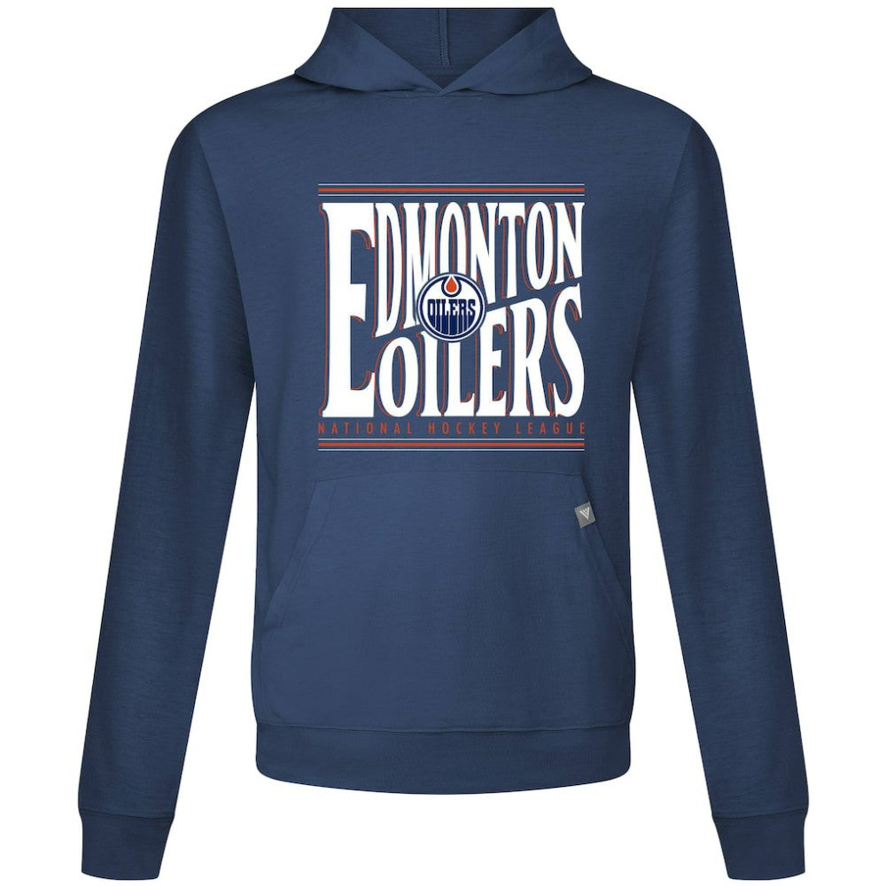 Edmonton Oilers Levelwear Relay Powerhouse Pullover Hoodie - Navy | US 203092183