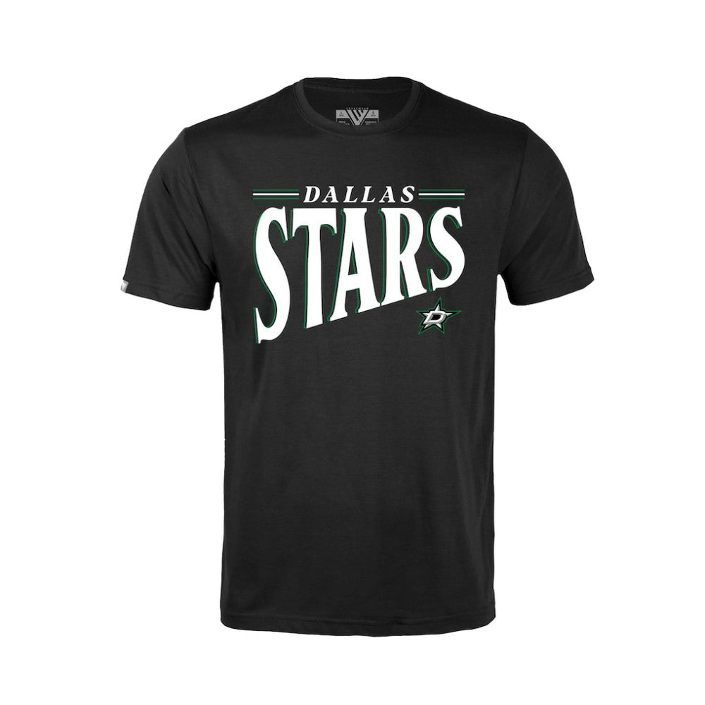 Dallas Stars Levelwear Youth Little Richmond Tally T-Shirt - Black | US 203092201