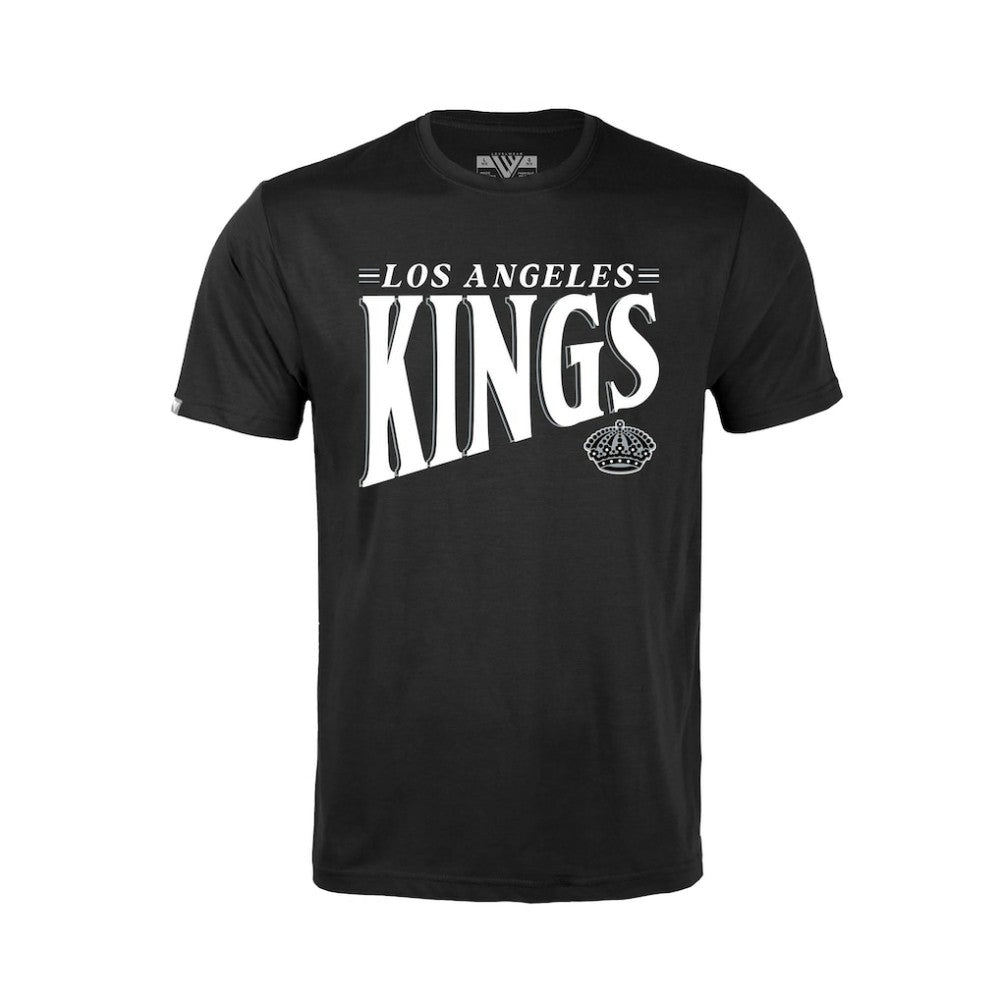 Los Angeles Kings Levelwear Youth Little Richmond Tally T-Shirt - Black | US 203092202