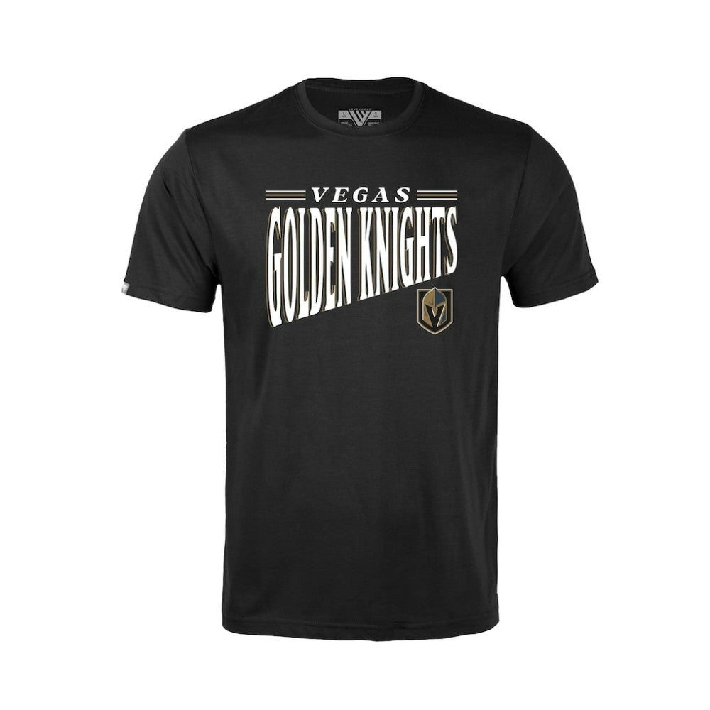 Vegas Golden Knights Levelwear Youth Little Richmond Tally T-Shirt - Black | US 203092214