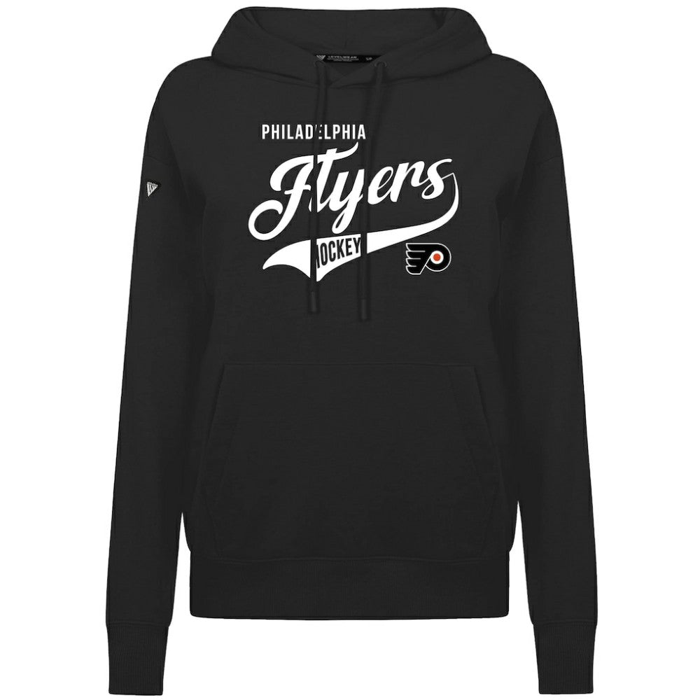 Philadelphia Flyers Levelwear Women's Adorn Glide Pullover Hoodie - Black | US 203092268