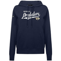 Nashville Predators Levelwear Women's Adorn Glide Pullover Hoodie - Navy | US 203092270