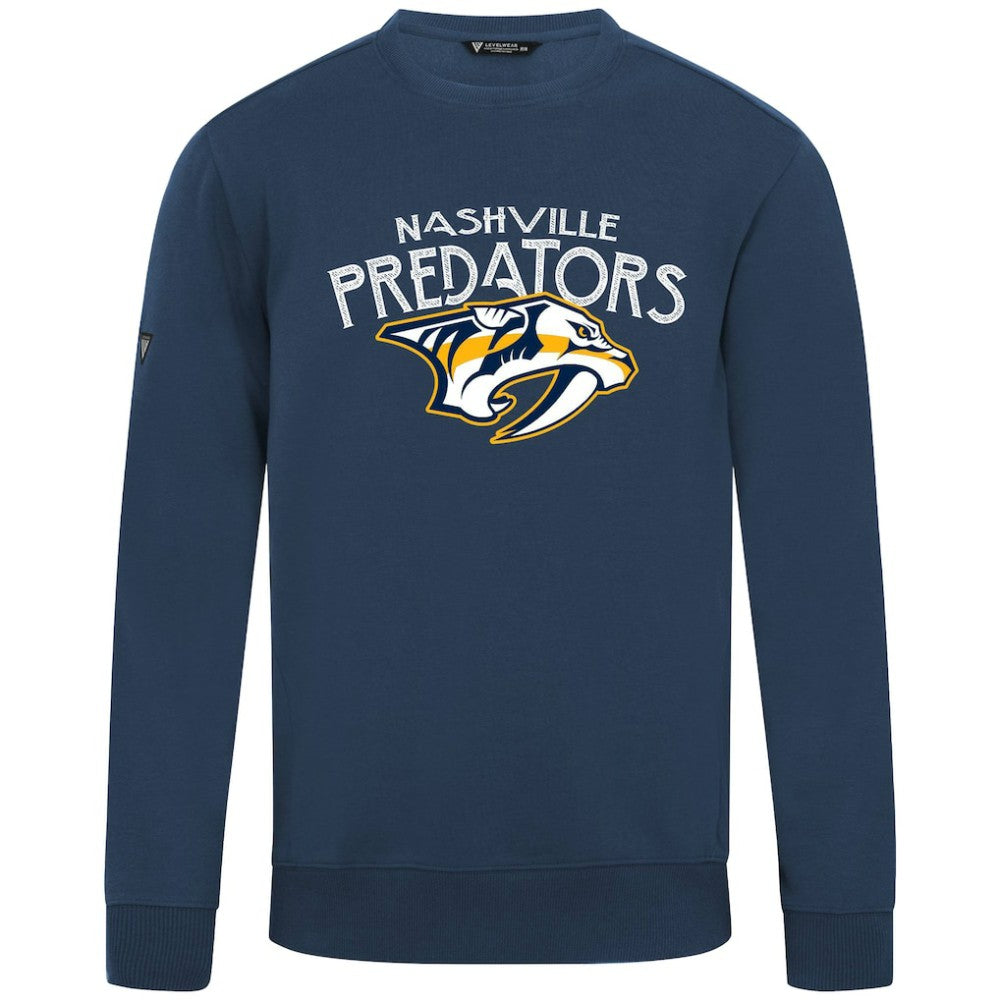 Nashville Predators Levelwear Zane Mission Sweatshirt - Navy | US 203092283