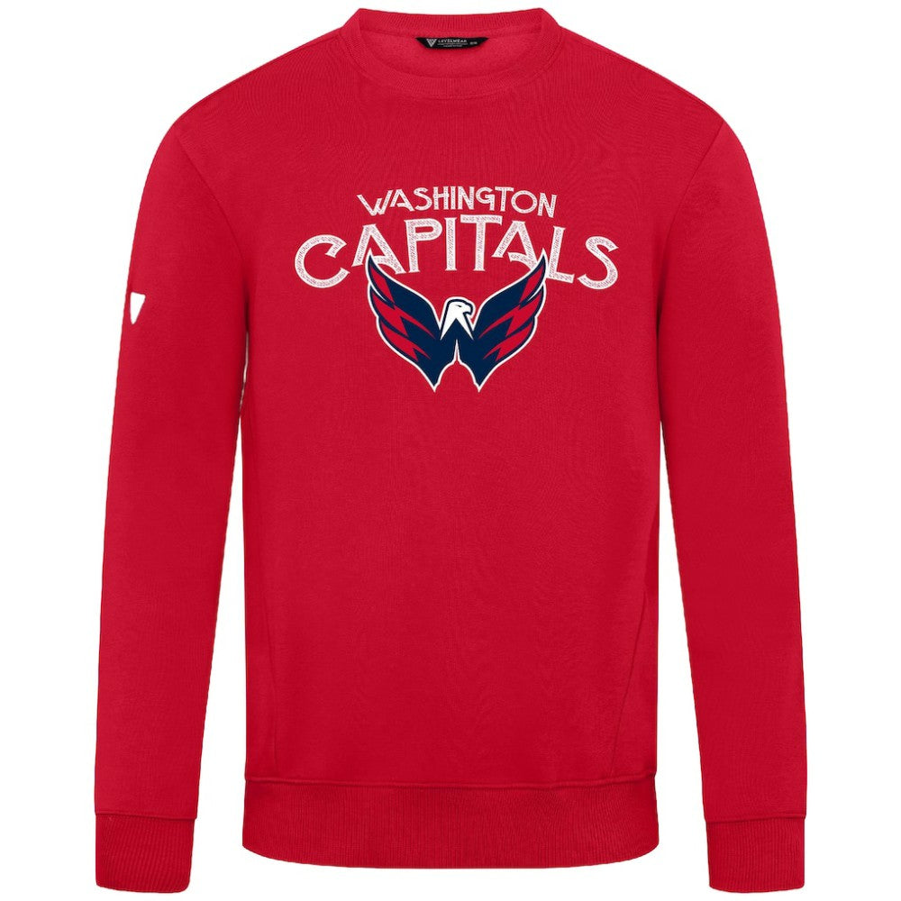 Washington Capitals Levelwear Zane Mission Sweatshirt - Red | US 203092297