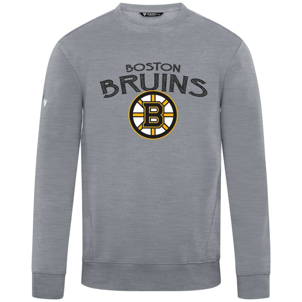 Boston Bruins Levelwear Zane Mission Sweatshirt - Gray | US 203092298