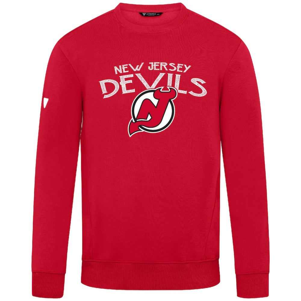 New Jersey Devils Levelwear Zane Mission Sweatshirt - Red | US 203092306