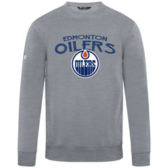 Edmonton Oilers Levelwear Zane Mission Sweatshirt - Gray | US 203092344