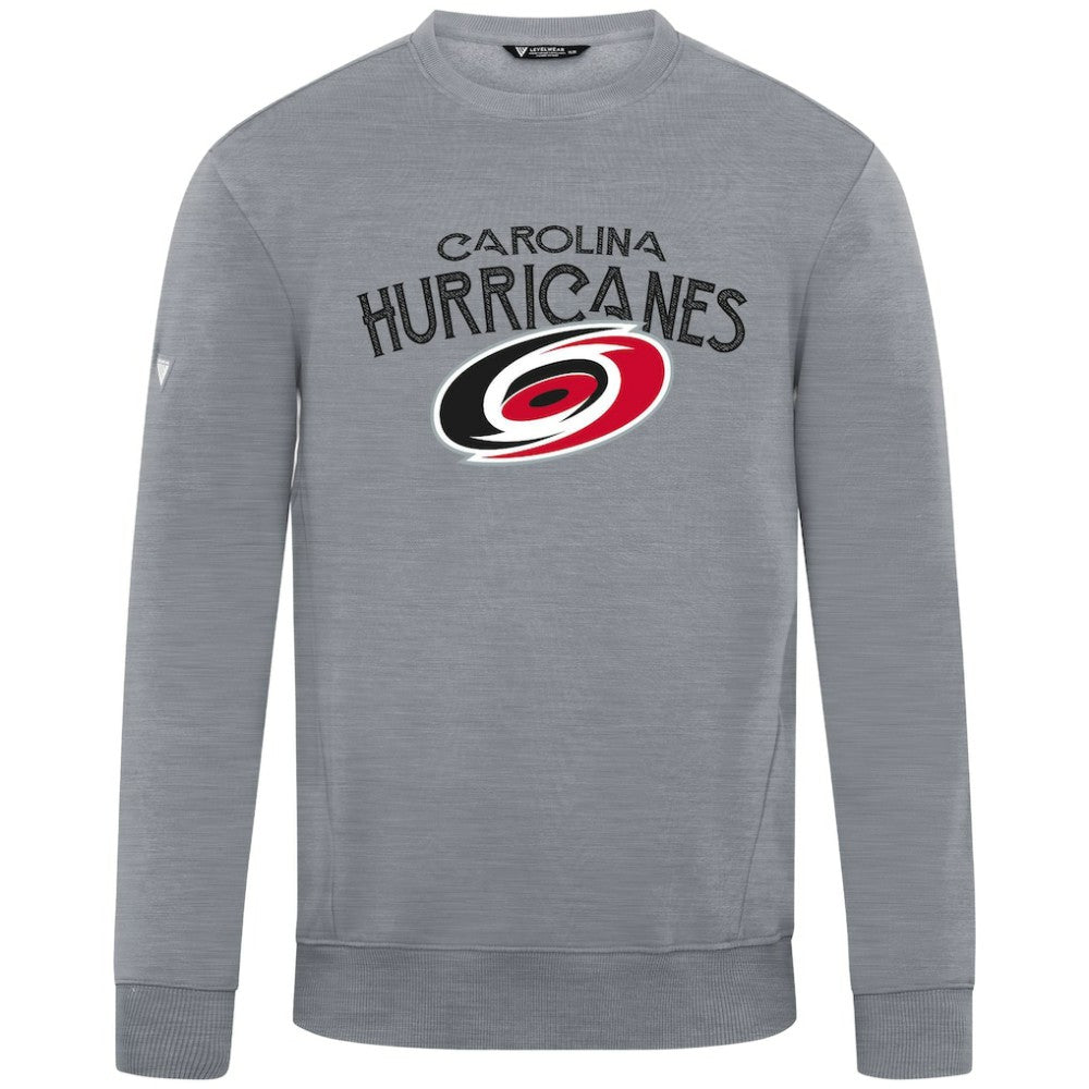 Carolina Hurricanes Levelwear Zane Mission Sweatshirt - Gray | US 203092345