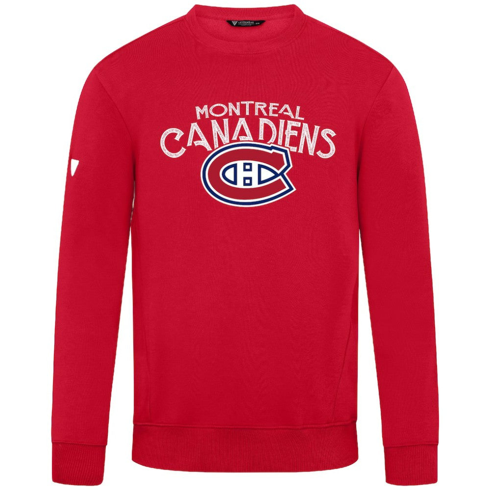 Montreal Canadiens Levelwear Zane Mission Sweatshirt - Red | US 203092346