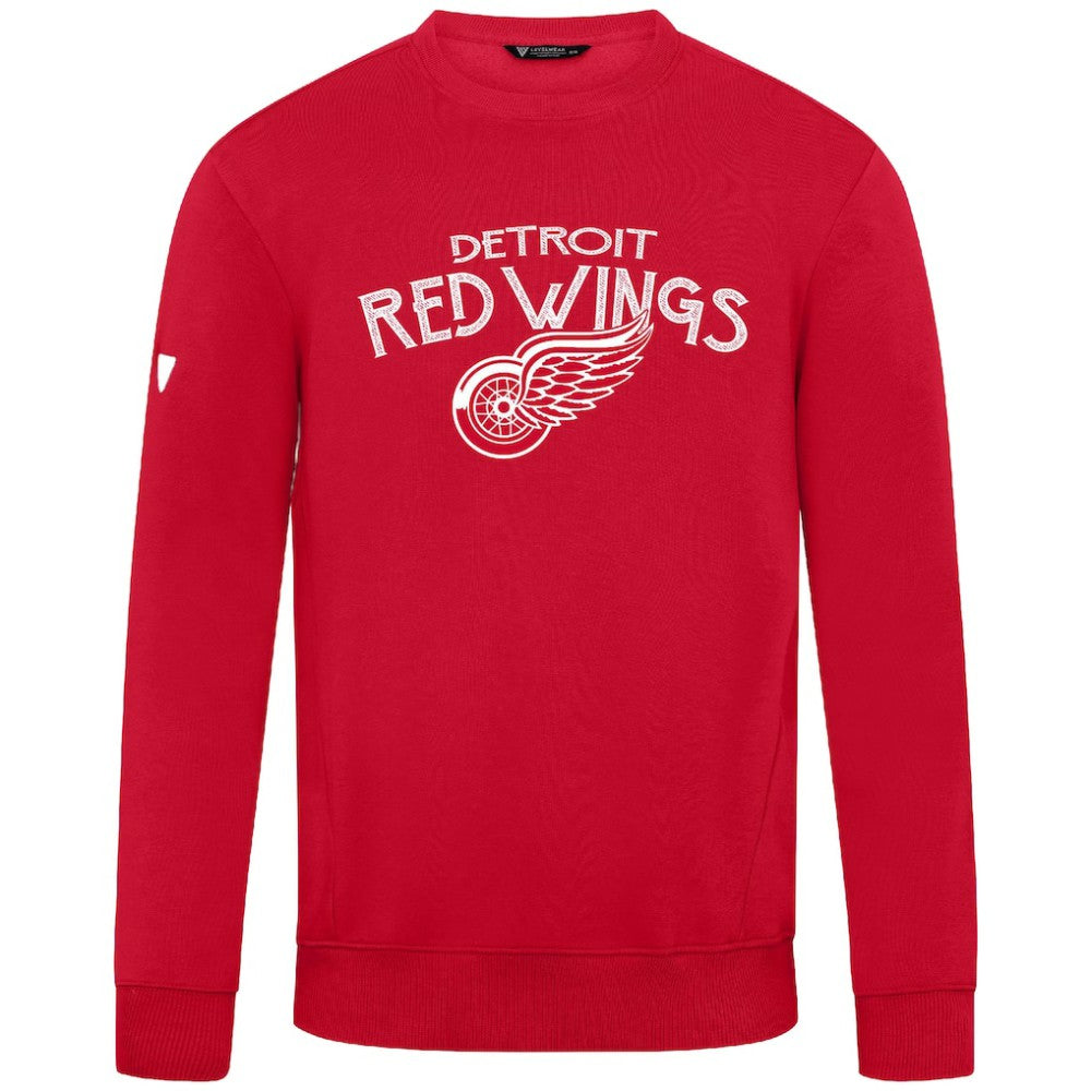 Detroit Red Wings Levelwear Zane Mission Sweatshirt - Red | US 203092363