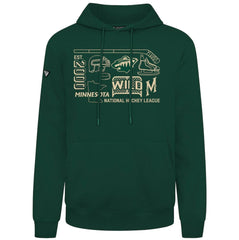 Minnesota Wild Levelwear Podium Campaign Pullover Hoodie - Green | US 203092412