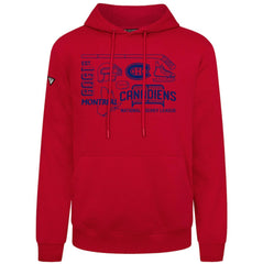 Montreal Canadiens Levelwear Podium Campaign Pullover Hoodie - Red | US 203092450