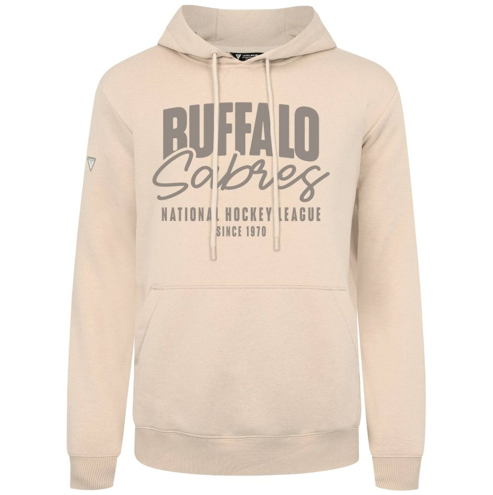 Buffalo Sabres Levelwear Podium Response Pullover Hoodie - Khaki | US 203092492