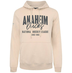 Anaheim Ducks Levelwear Podium Response Pullover Hoodie - Khaki | US 203092498