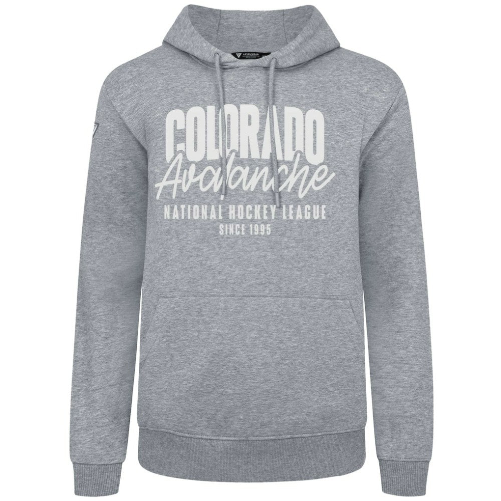 Colorado Avalanche Levelwear Podium Response Pullover Hoodie - Gray | US 203092510