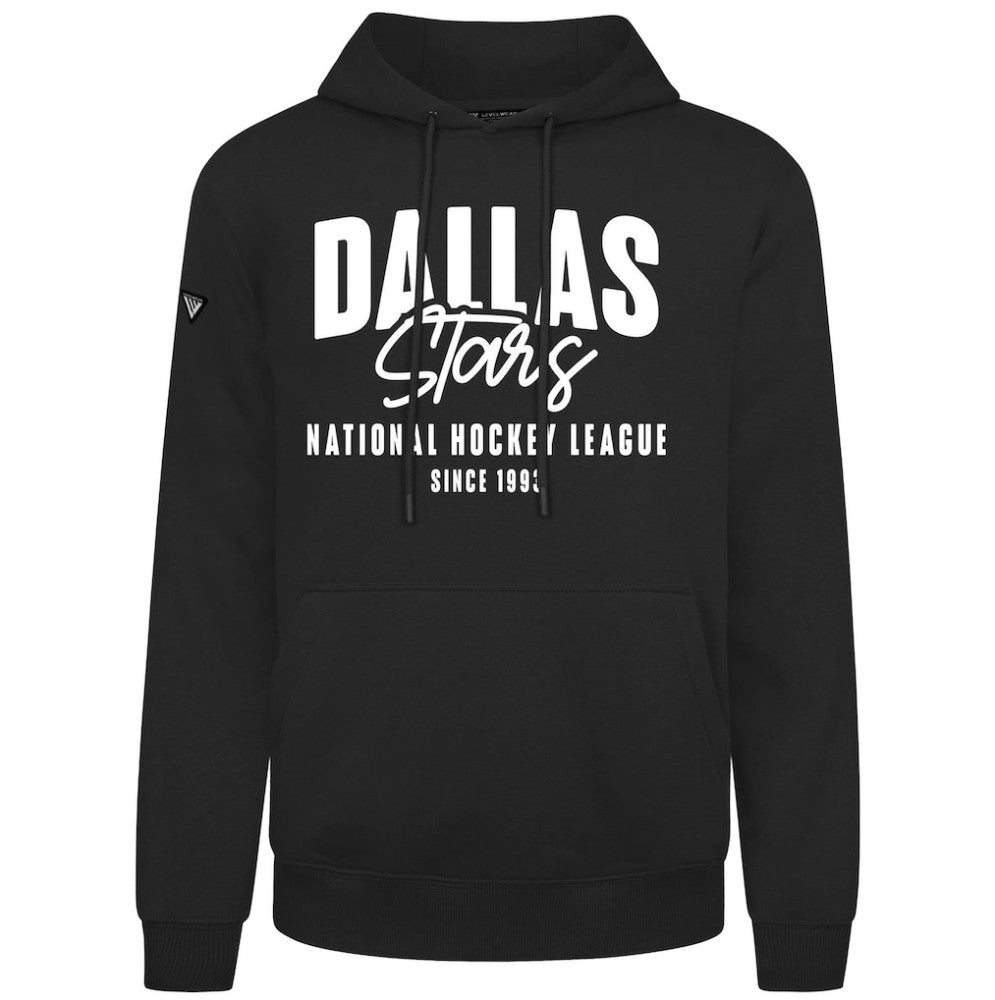 Dallas Stars Levelwear Podium Response Pullover Hoodie - Black | US 203092518