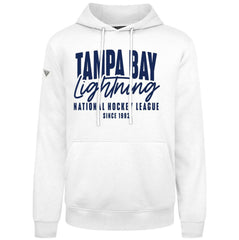 Tampa Bay Lightning Levelwear Podium Response Pullover Hoodie - White | US 203092520