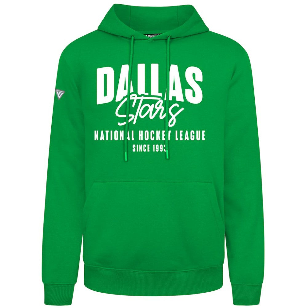 Dallas Stars Levelwear Podium Response Pullover Hoodie - Green | US 203092521