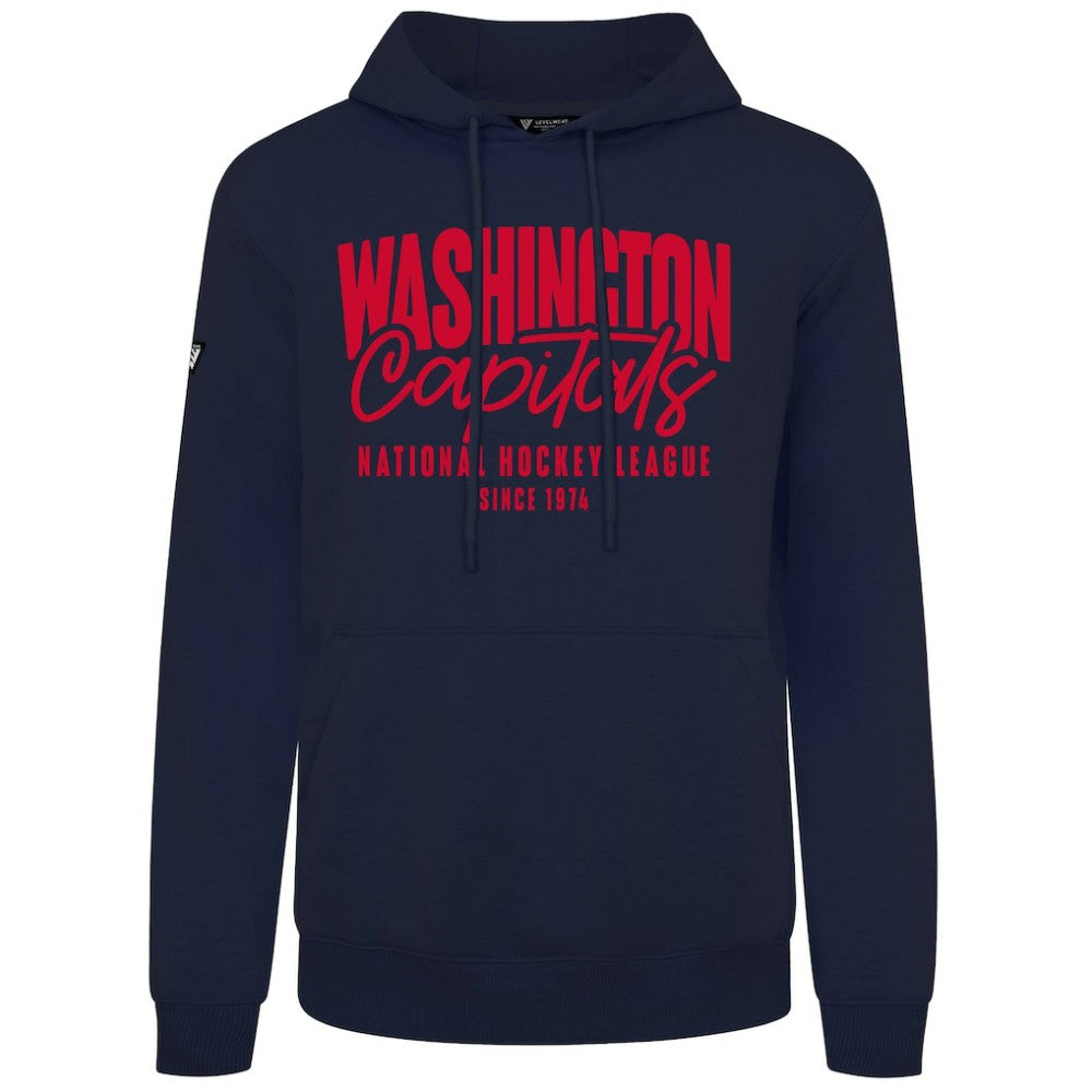 Washington Capitals Levelwear Podium Response Pullover Hoodie - Navy | US 203092524