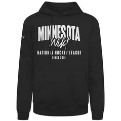 Minnesota Wild Levelwear Podium Response Pullover Hoodie - Black | US 203092528