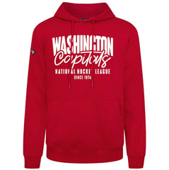 Washington Capitals Levelwear Podium Response Pullover Hoodie - Red | US 203092535