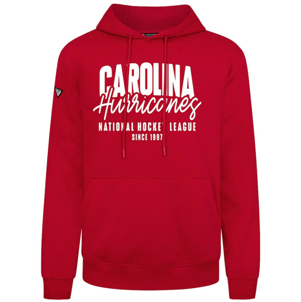Carolina Hurricanes Levelwear Podium Response Pullover Hoodie - Red | US 203092536