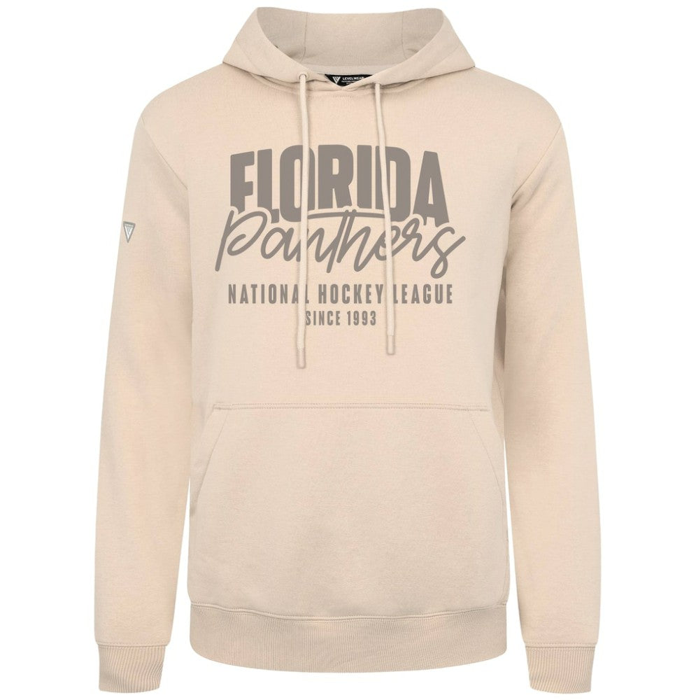 Florida Panthers Levelwear Podium Response Pullover Hoodie - Khaki | US 203092538