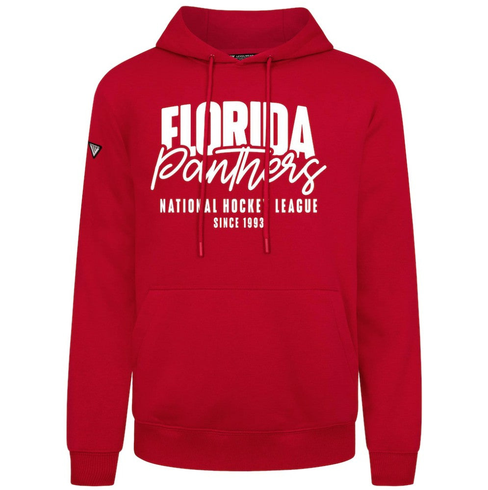 Florida Panthers Levelwear Podium Response Pullover Hoodie - Red | US 203092546