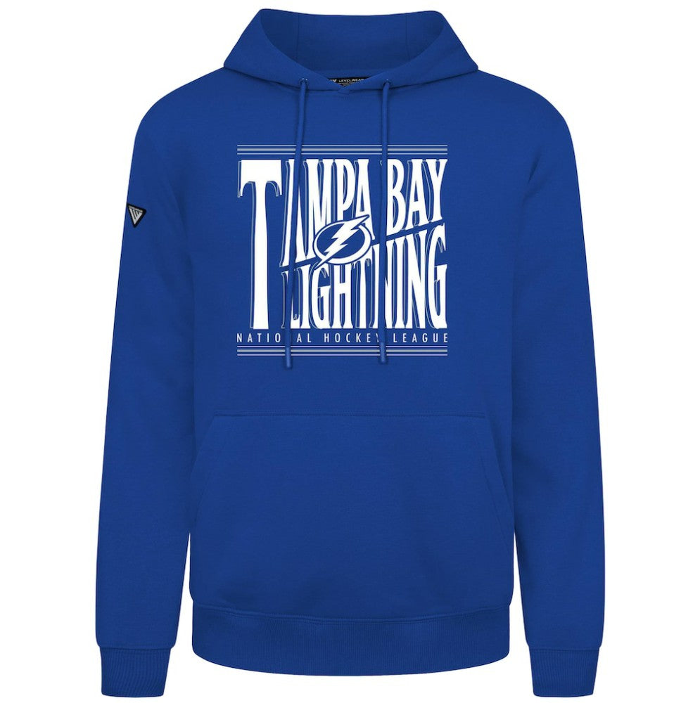 Tampa Bay Lightning Levelwear Podium Powerhouse Pullover Hoodie - Royal | US 203092567