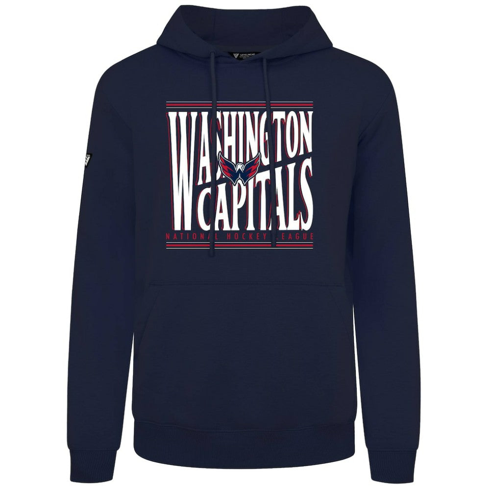 Washington Capitals Levelwear Podium Powerhouse Pullover Hoodie - Navy | US 203092569