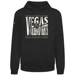 Vegas Golden Knights Levelwear Podium Powerhouse Pullover Hoodie - Black | US 203092576
